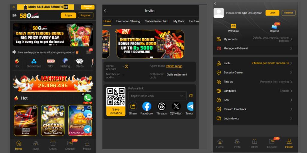 58Q Game Download – New Earning App for Android 2026 58Q Game