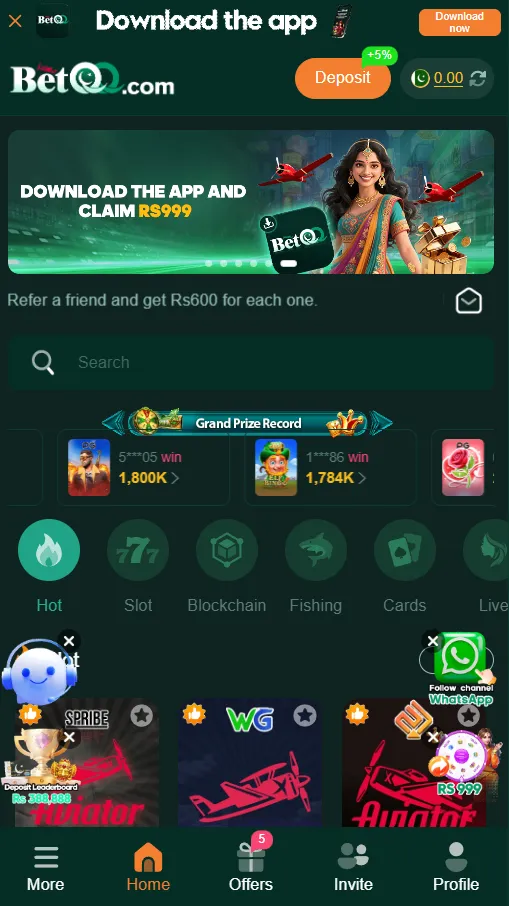 BetQQ Game apk Download